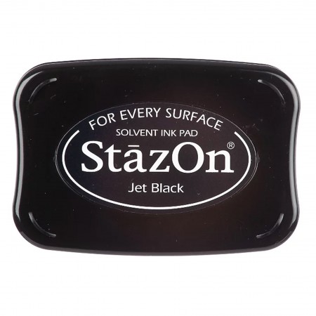 Encreur Noir Stazon Jet Black - Noir