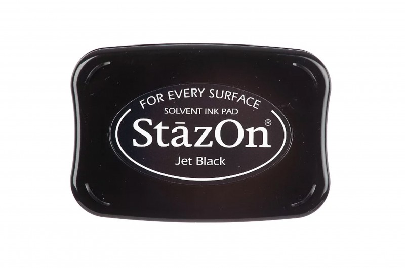 Encreur Noir Stazon Jet Black - Noir